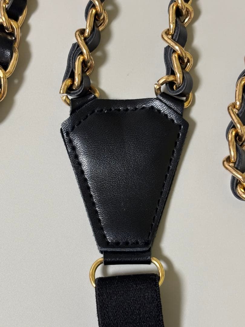 【TAKUYA∞ 着用】BECOME TREE チェーンサスペンダー