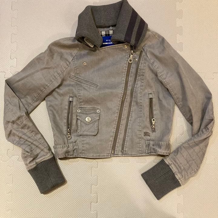 BURBERRY BLUE LEBELライダースジャケット
