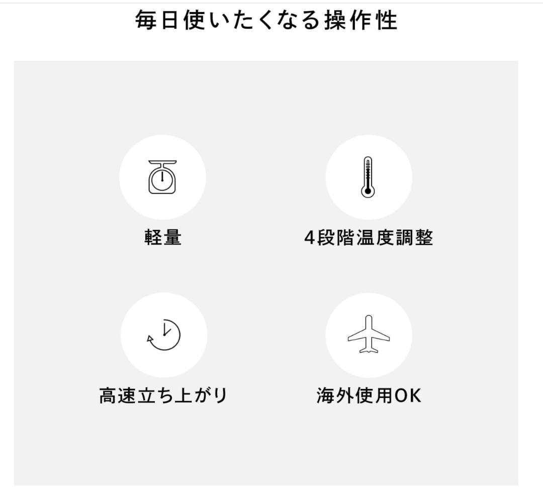 リファReFa CURL IRON PRO 19ミリ コテカール　ヘアアイロン