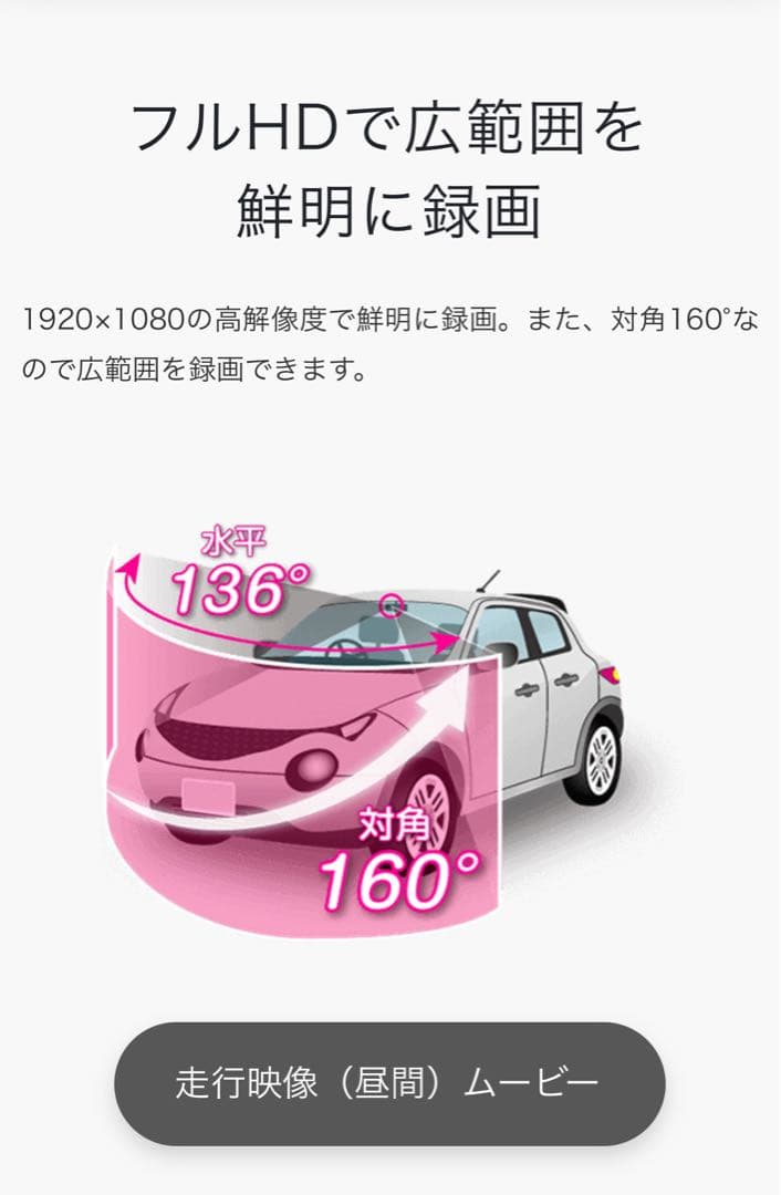 ハローキティ ドライブレコーダー KTR2000