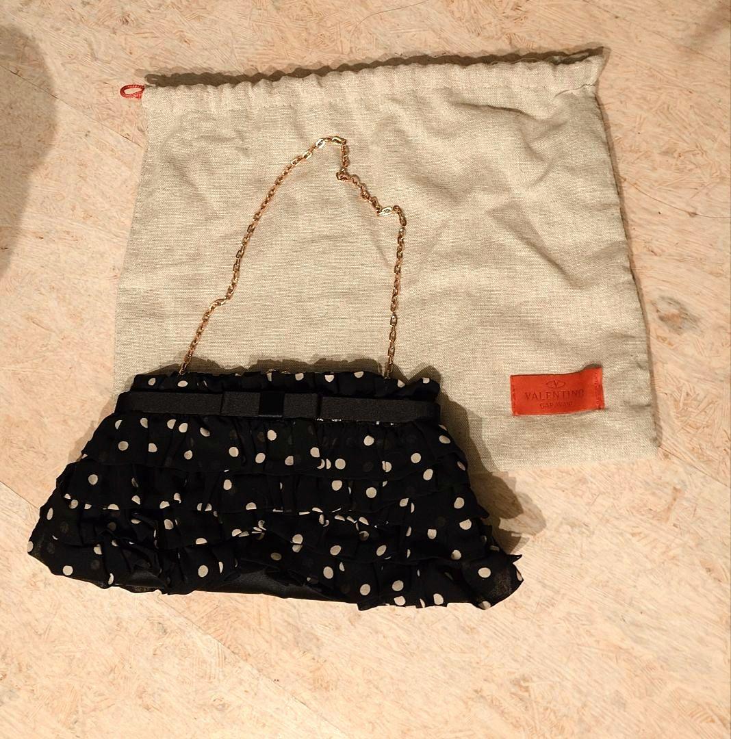 【中古】VALENTINO ヴァレンティノ パーティーバッグ