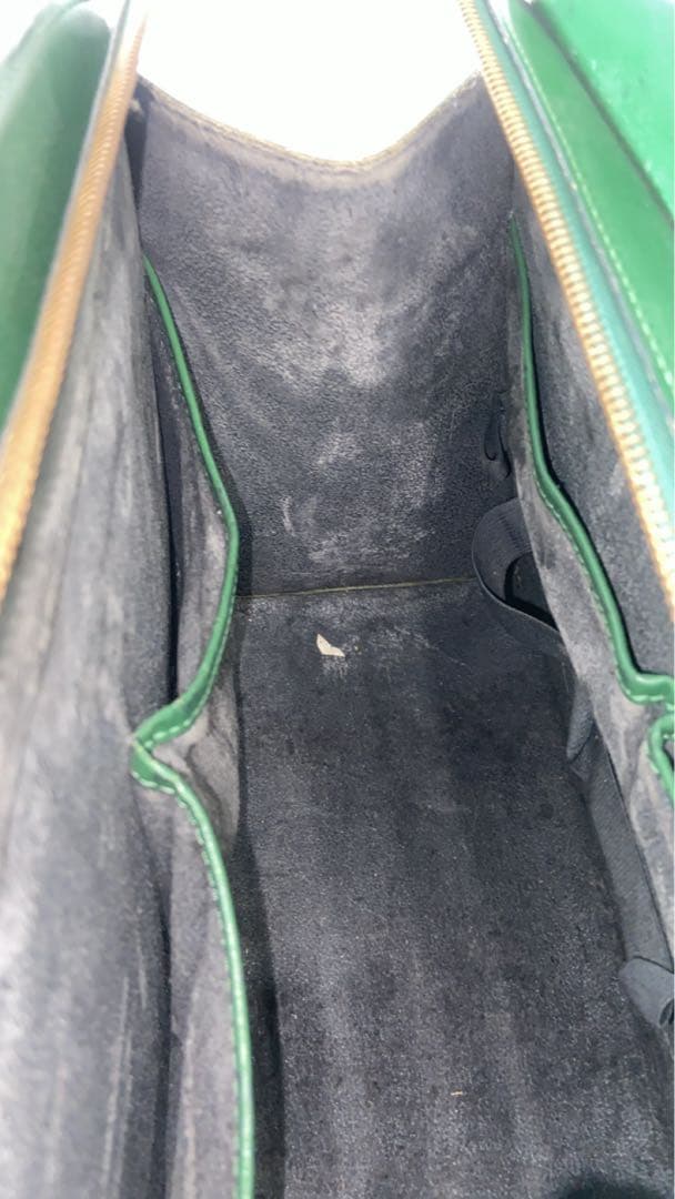 ルイヴィトン ビジネスバッグ エピ リヴィエラ レザー　緑　チャーム