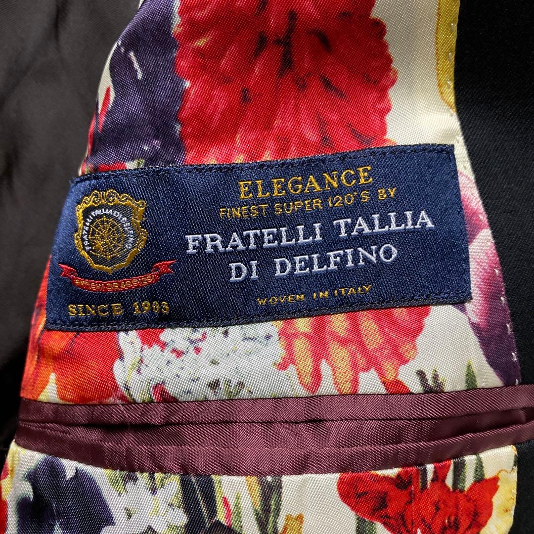 しのかりポールスミス セットアップ　スーツ　花柄　高級生地　ステッチ加工