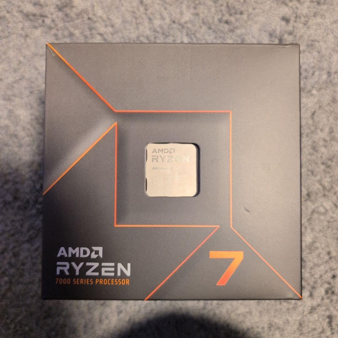 CPU AMD Ryzen 7 7700※CPUクーラー未使用