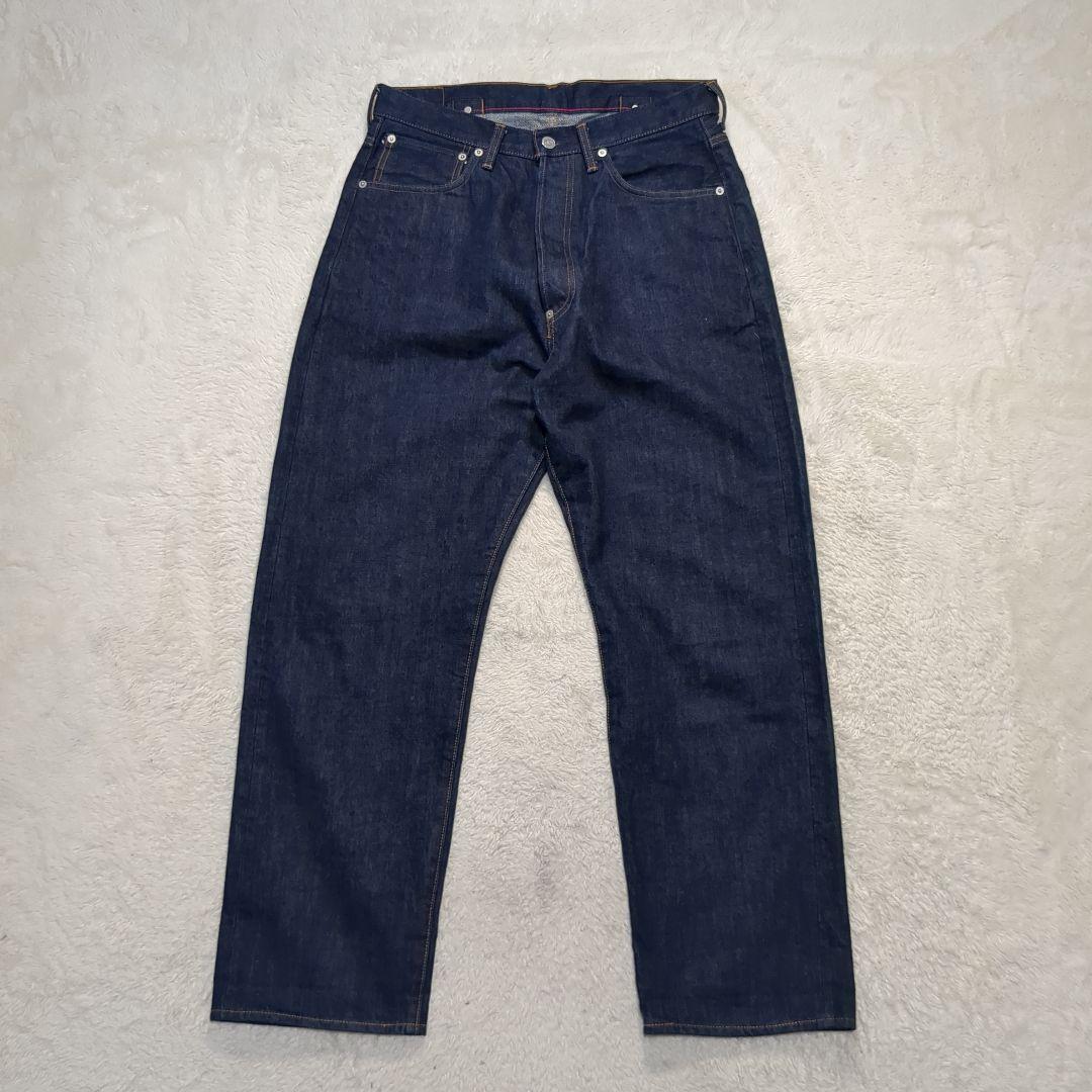 ✨赤耳！シンチバック！w30✨Ordinary fits ワイド濃紺 日本製