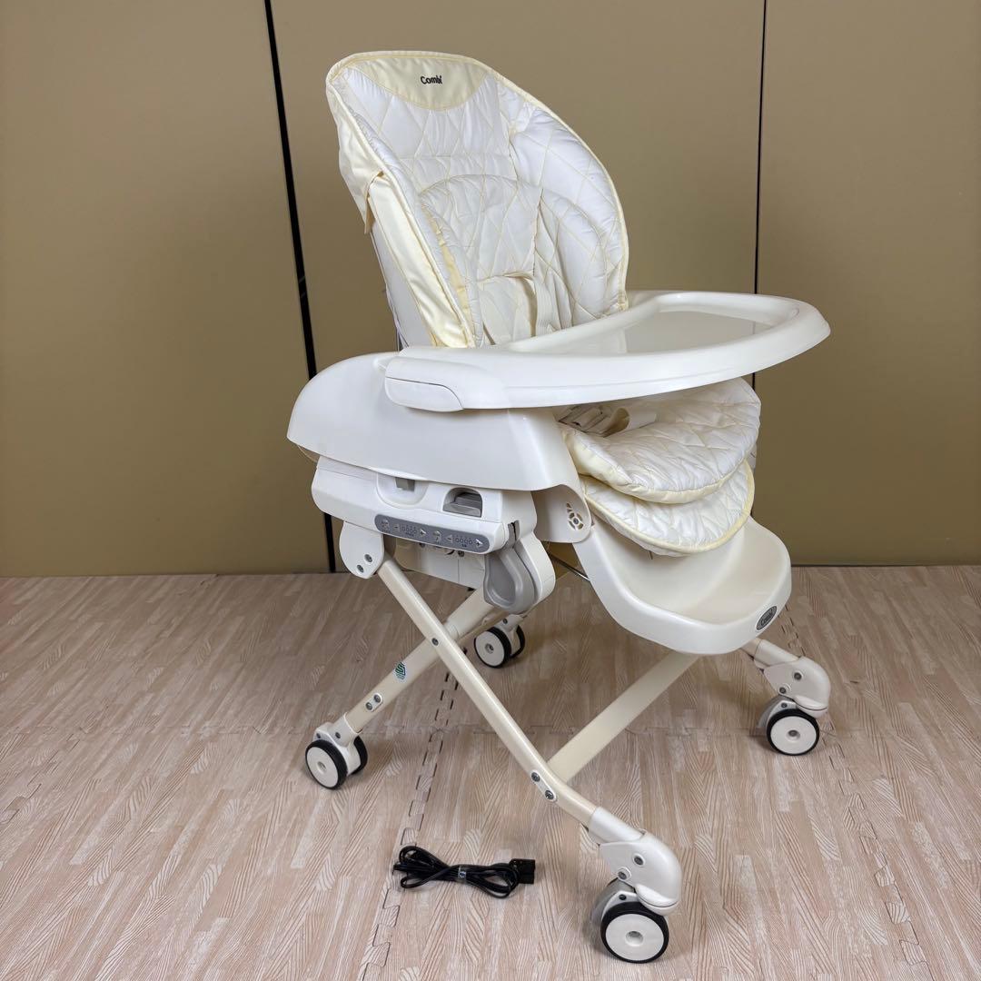 極上クリーニング済　☆綺麗☆　コンビ　ハイロー　電動式　ネムリラ　オートスイング