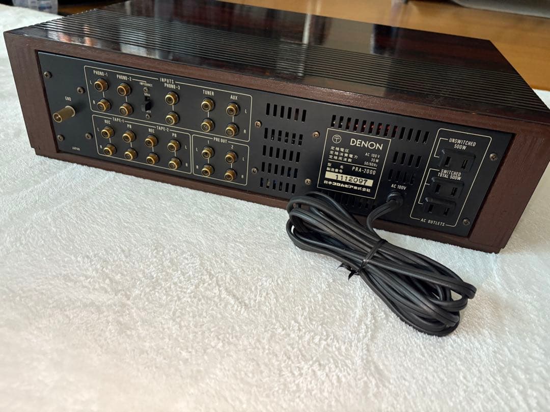 DENON PRA-2000 ステレオプリアンプ