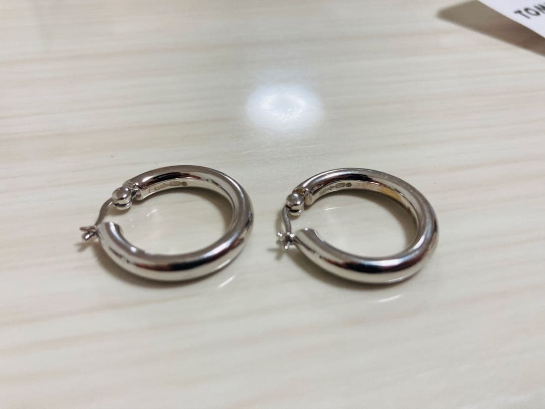 TOMWOOD Classic Hoop Medium フープピアス　925