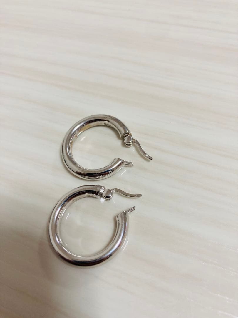 TOMWOOD Classic Hoop Medium フープピアス　925