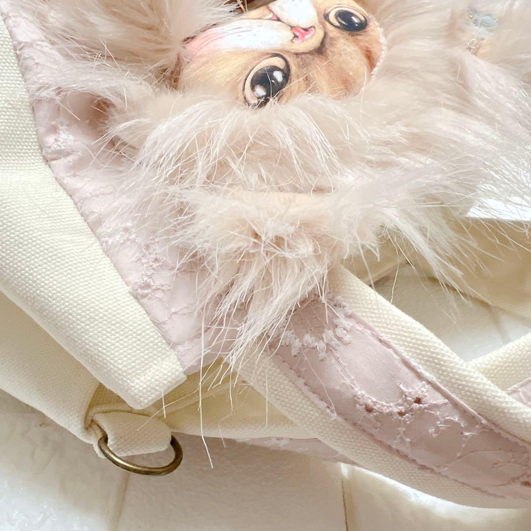 ☆激カワ コヤンイサムチョン 猫ちゃん トートバッグ 帆布 Spring ver