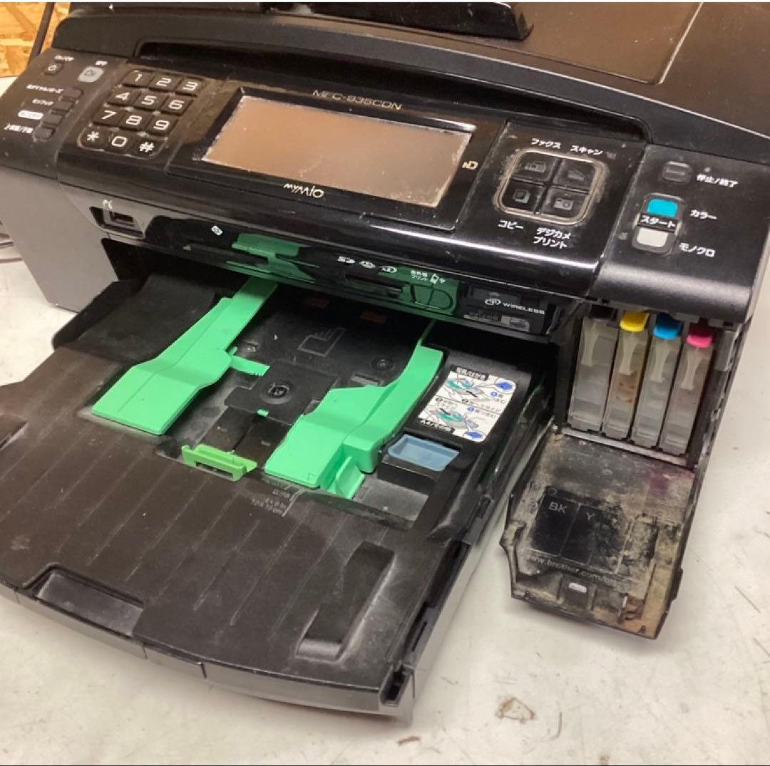 ブラザーFAXコピー機 動作未確認 使用感あり 家電(O21)