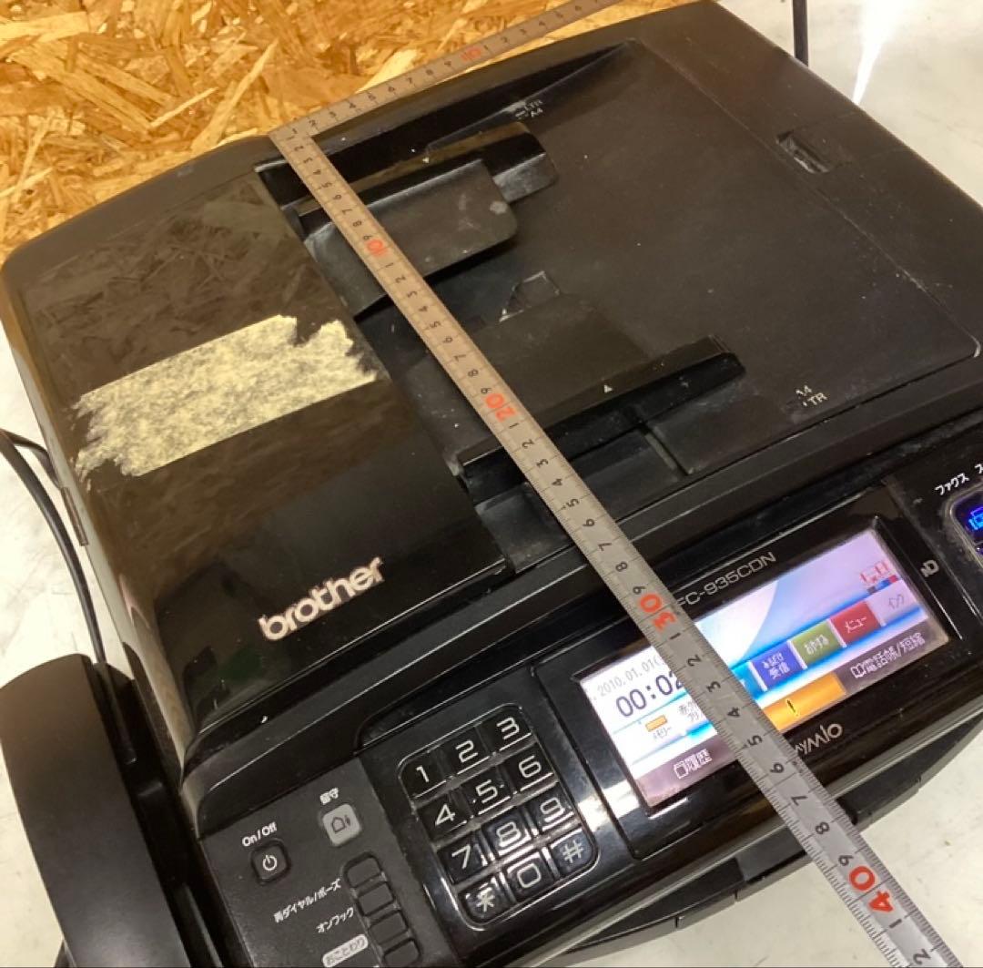 ブラザーFAXコピー機 動作未確認 使用感あり 家電(O21)