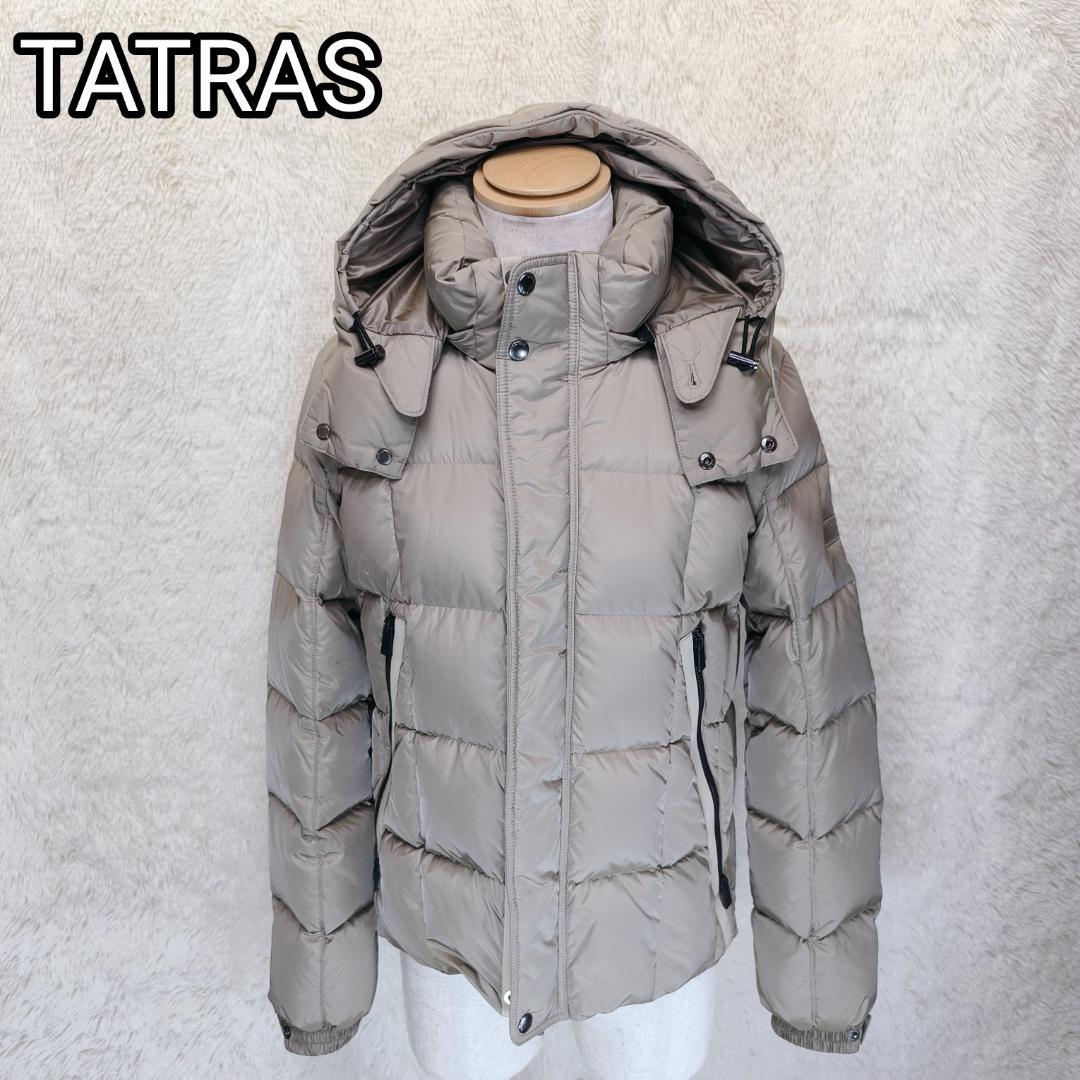 【新品未使用】TATRAS　タトラス　ボエシオ　ダウンジャケット　ベージュ　短丈