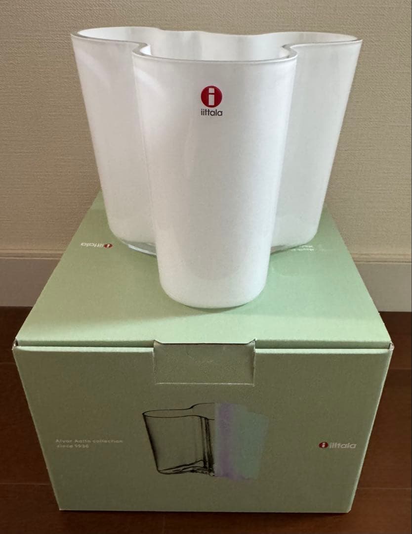  イッタラ アルヴァアアルト ベース120mm オパールホワイト