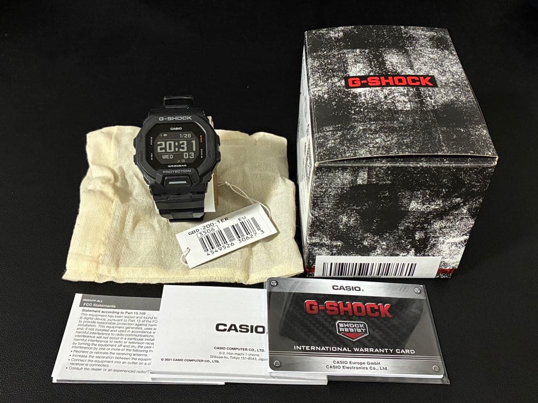 【当日発送】G-SHOCK G-SQUAD GBD-200-1DR