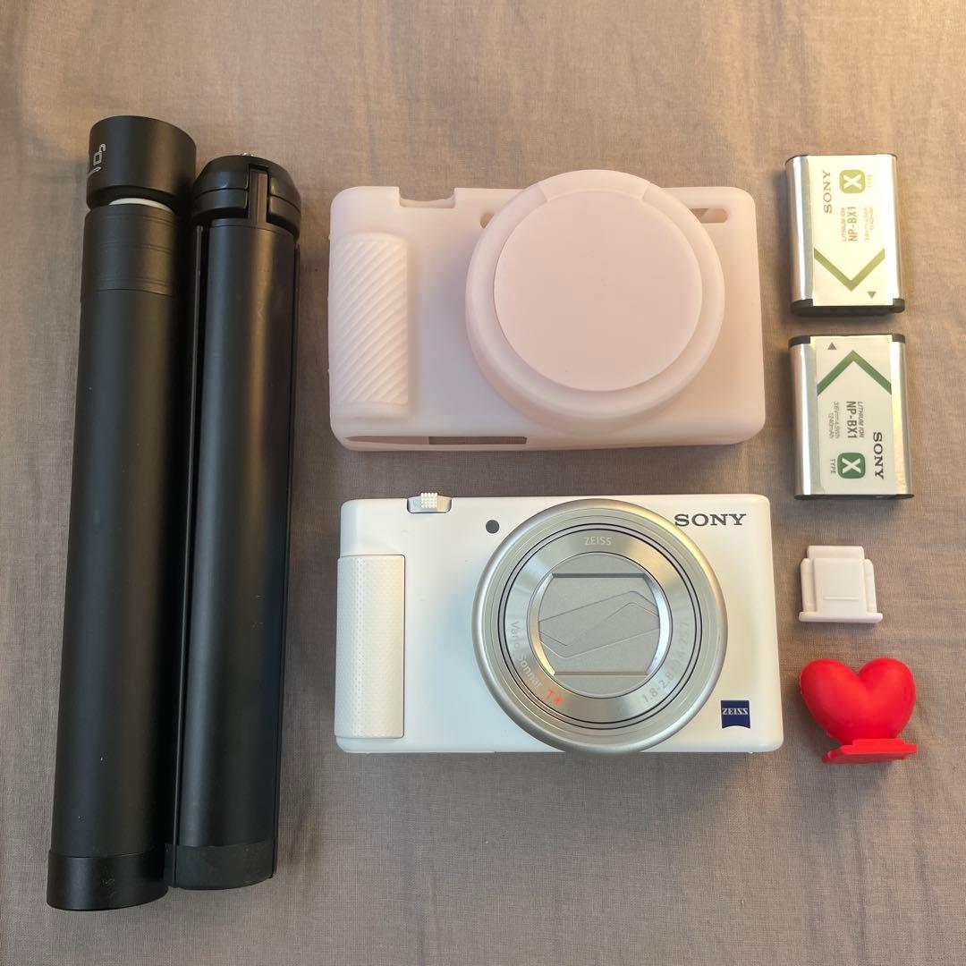 【極美品】SONY Vlogcam ZV-1 カメラ 三脚付き