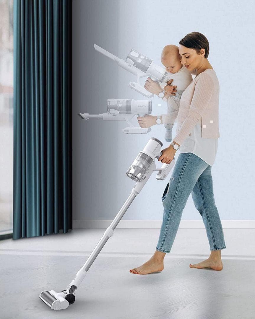 掃除機コードレス32000Pa/400W LEDタッチパネル付きコードレス掃除機