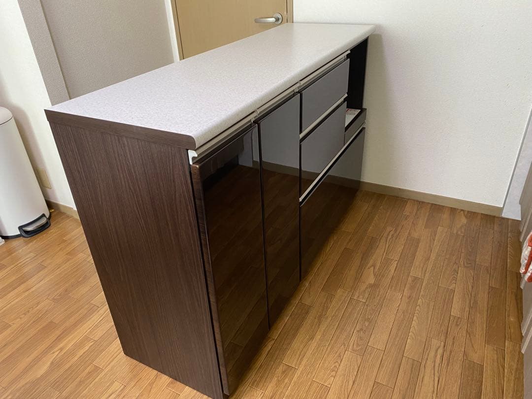 【マリマリM様ご購入】NITORI キッチンカウンターアルミナ2 幅140cm