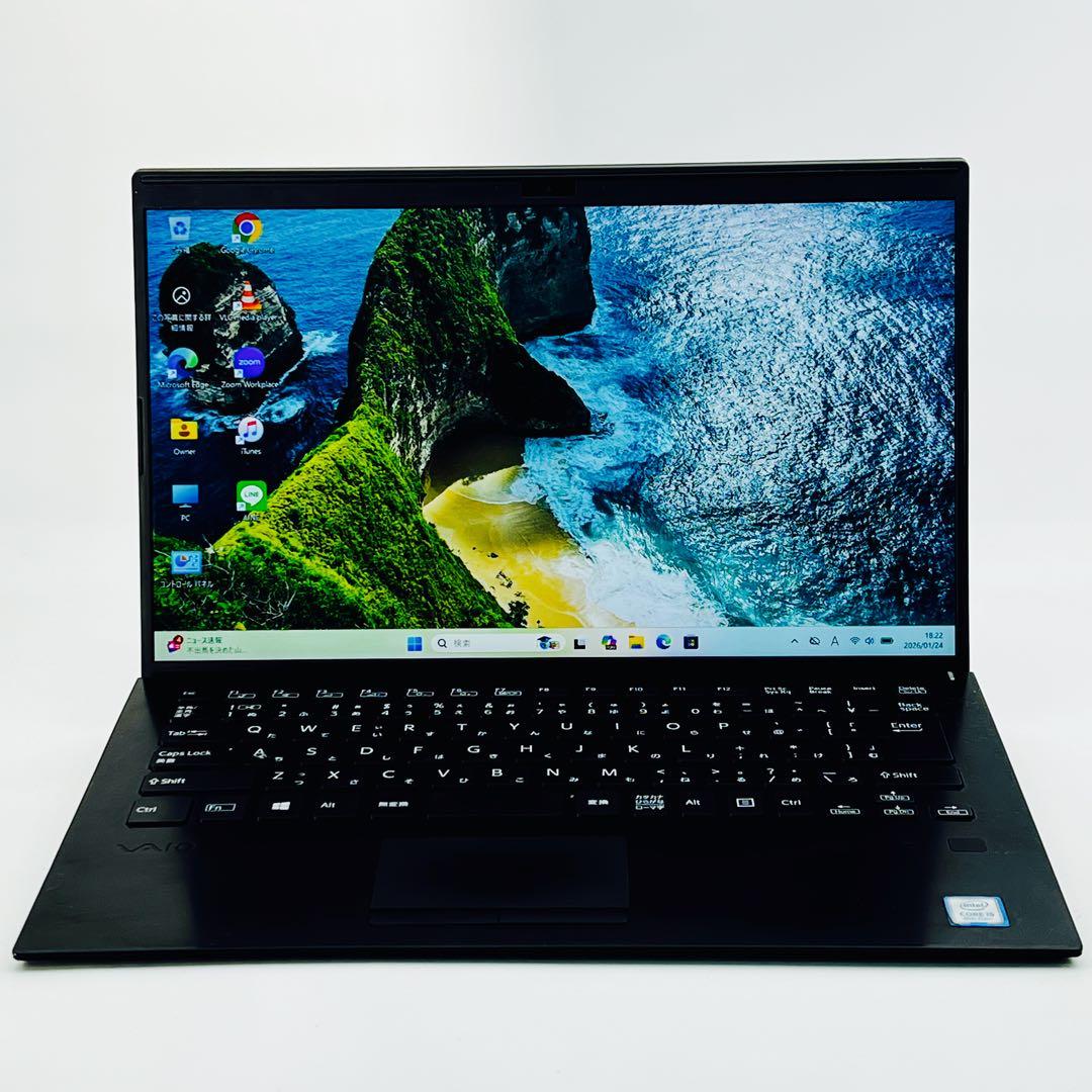 VAIO Core i5 8世代 8GB ノートパソコン Win11 オフィス