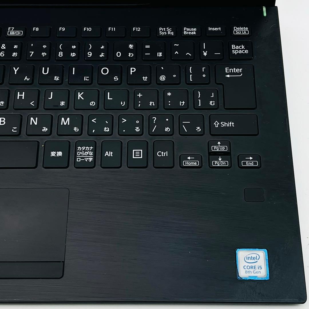 VAIO Core i5 8世代 8GB ノートパソコン Win11 オフィス