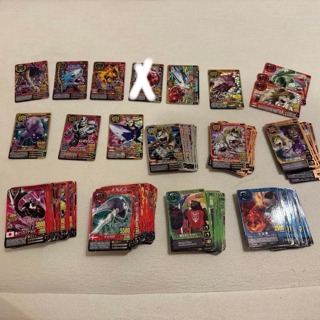 アニマルカイザー　まとめ売り　究極レア　ツキカゲ　コバルト