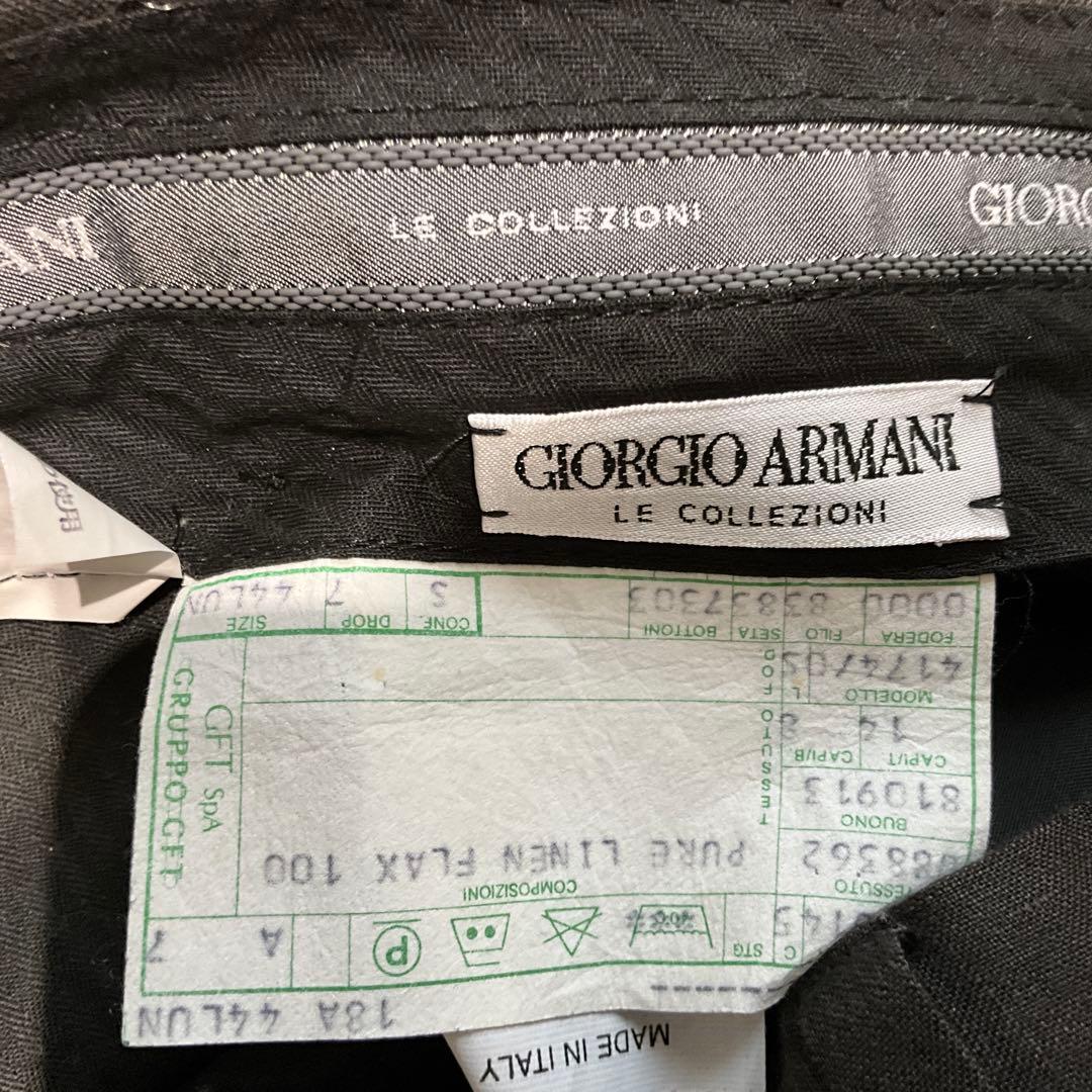 Giorgio Armani リネンワイドパンツ