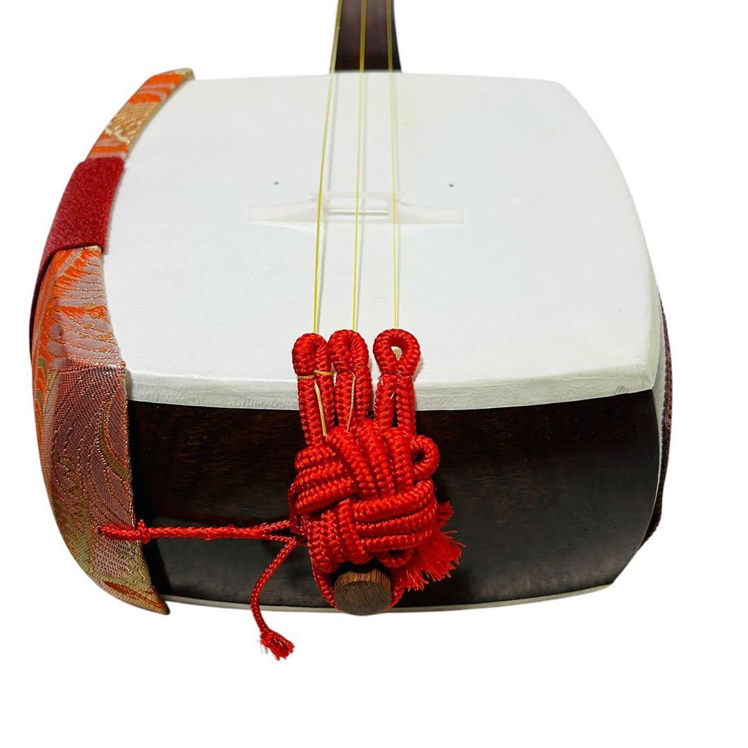 地唄三味線　花梨棹　本体