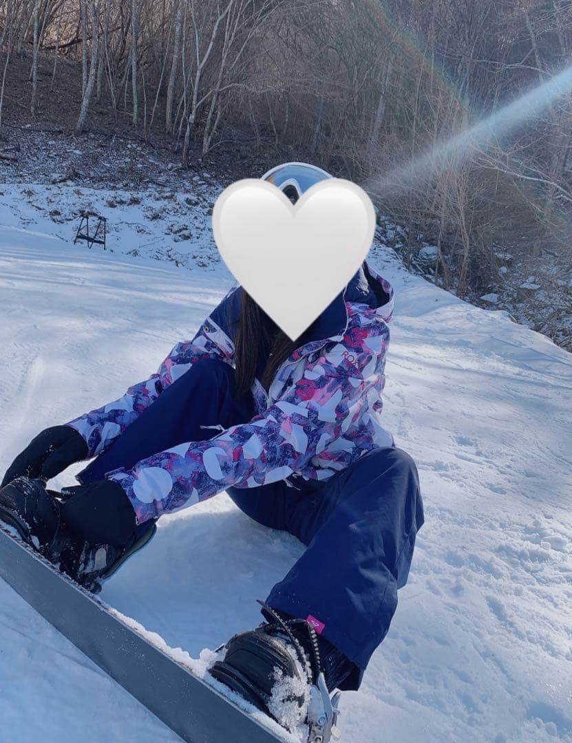 【ROXY】ロキシー スノーボードウェア 上下セット