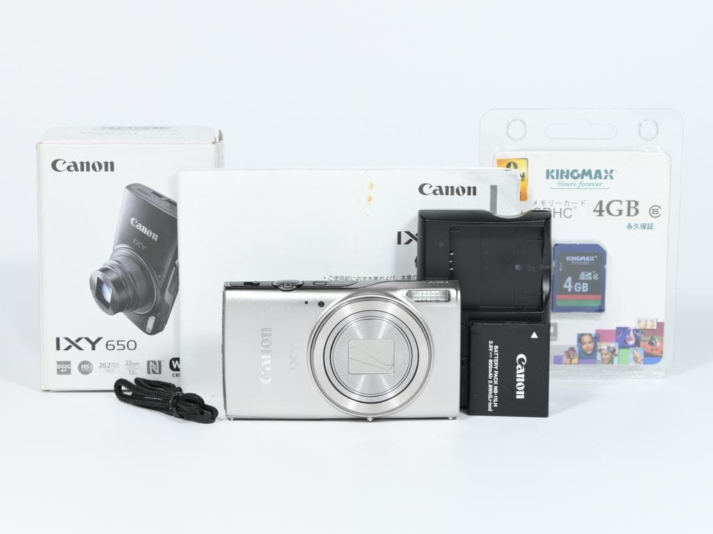 【ほぼ新品】 キヤノン　Canon IXY 650 シルバー