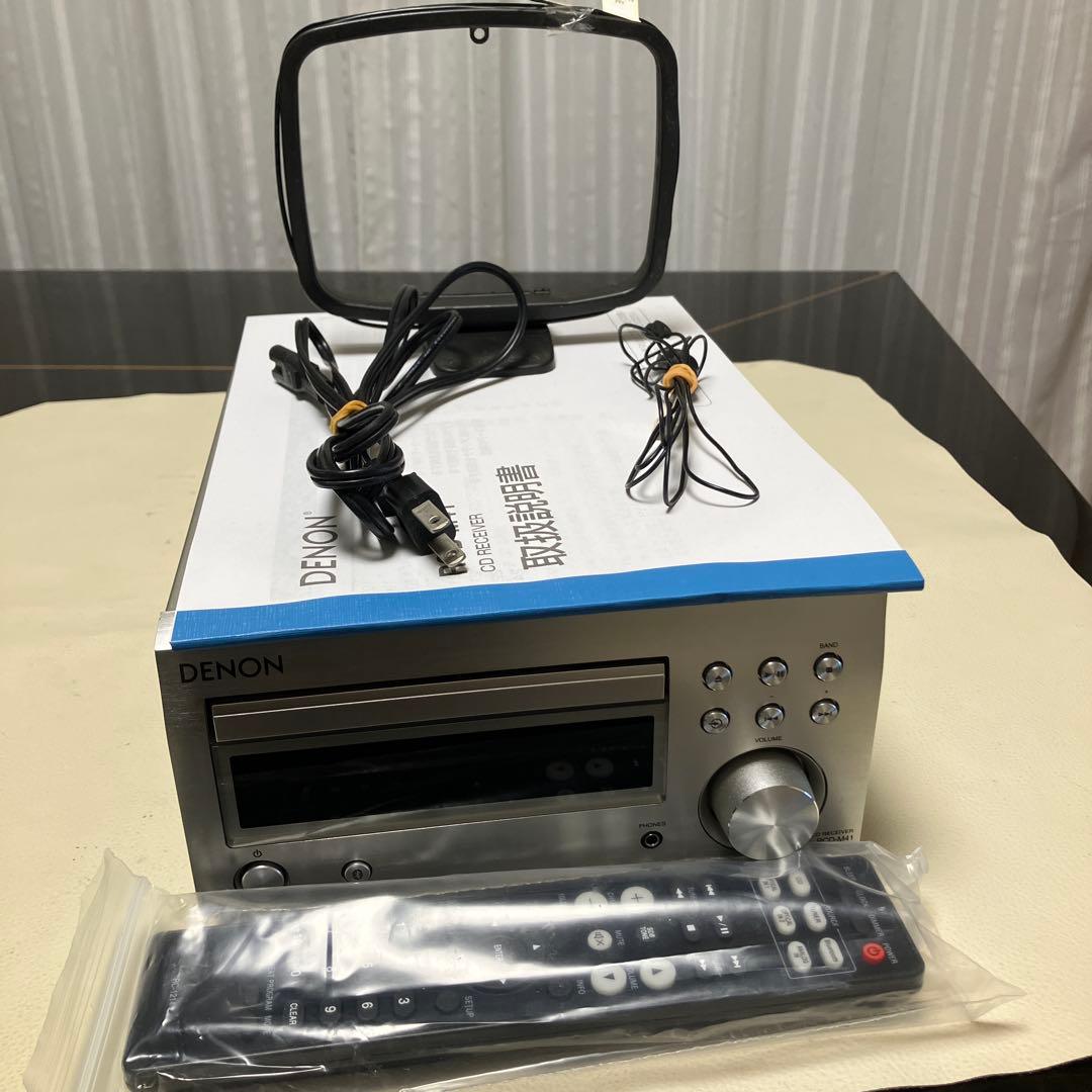 DENON CDレシーバー RCD-M41SP 整備動作品 2020年製