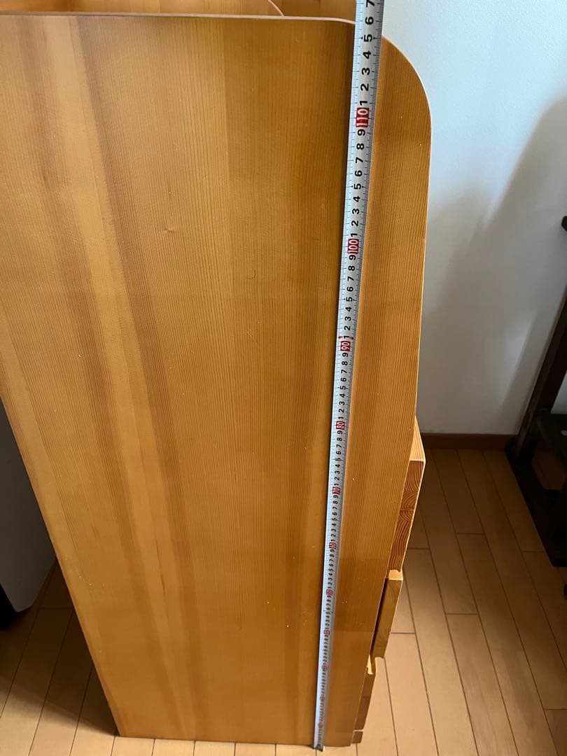 パイン材3段チェスト　送料込み