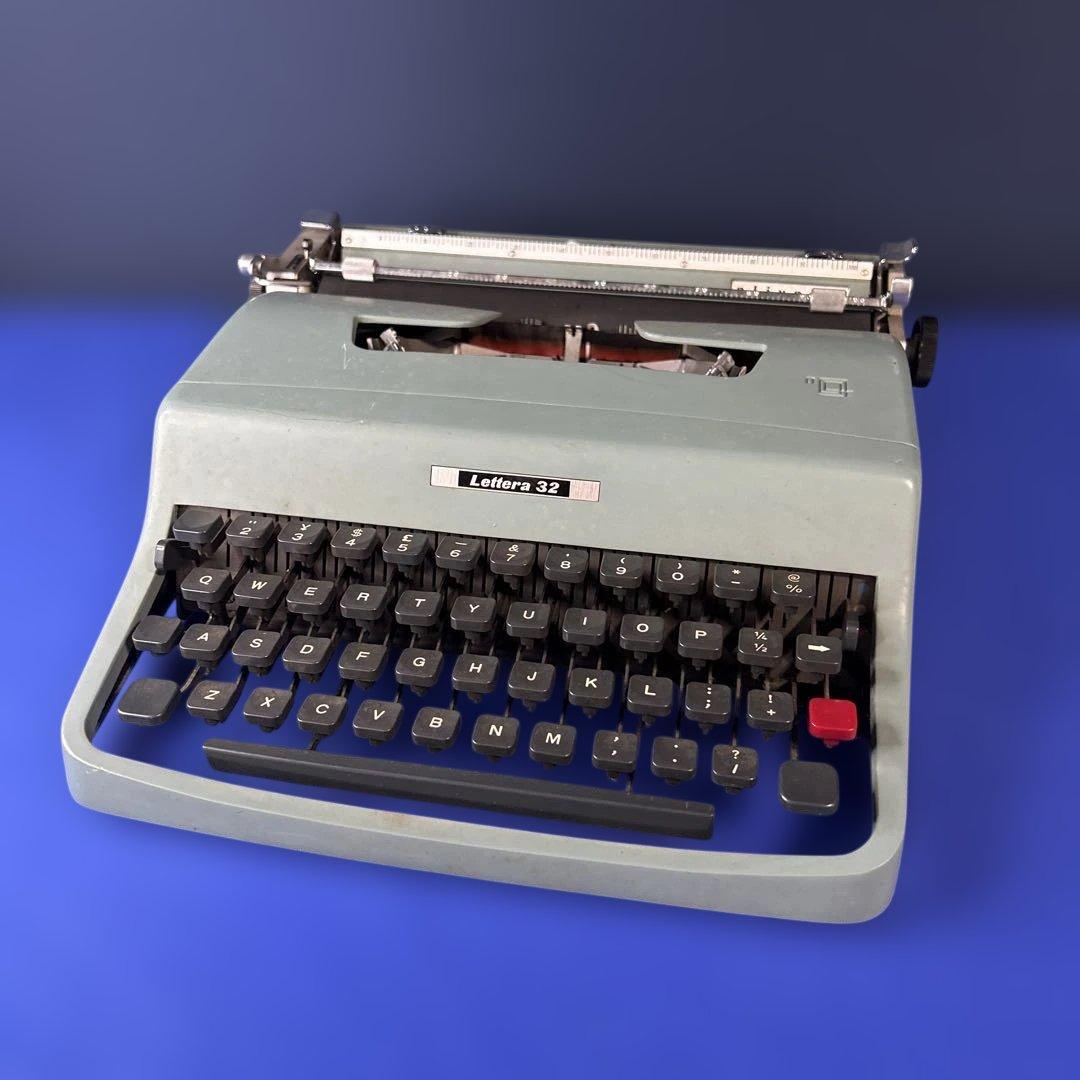 【初期型】olivetti Lettera 32 オリベッティ タイプライター