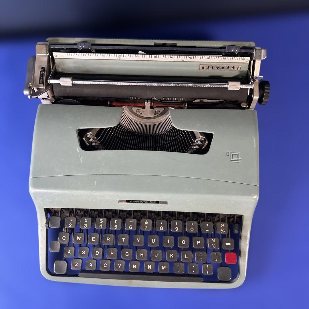 【初期型】olivetti Lettera 32 オリベッティ タイプライター