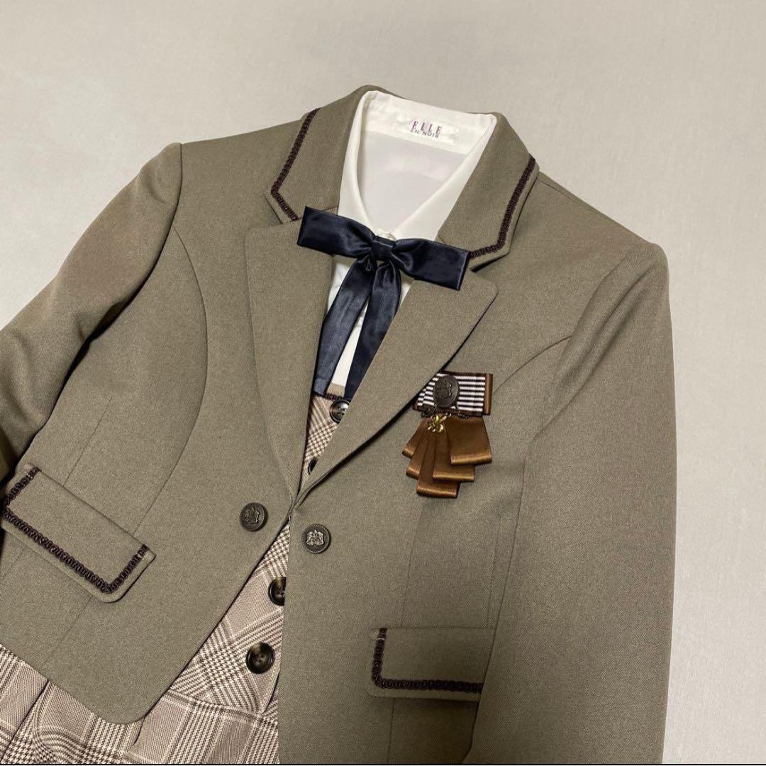 ELLE en noir ブリティッシュアンティークアンサンブルスーツ 150