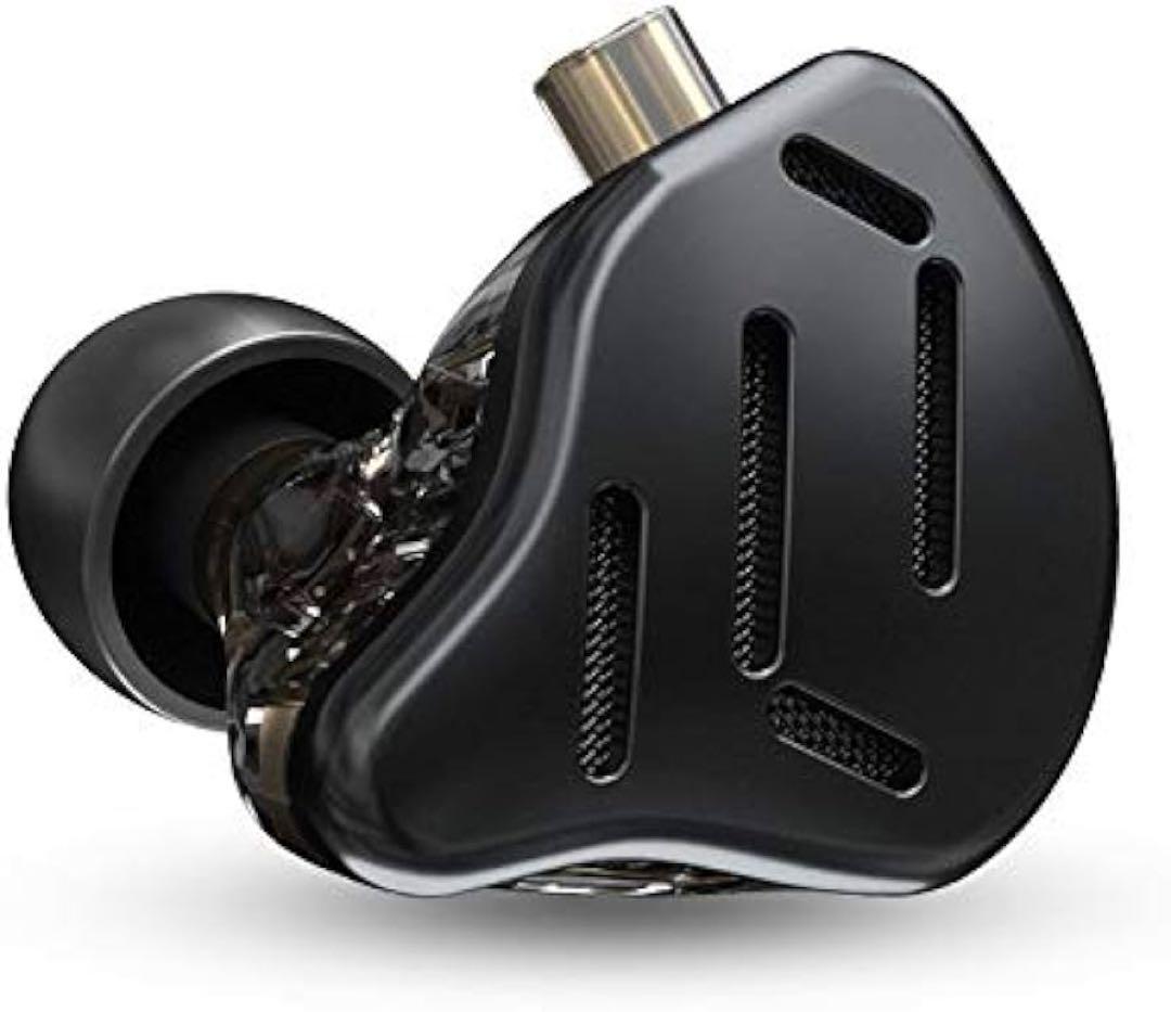 ●KZ ZAX メタルヘッドセットHiFiベースイヤホンイヤモニターヘッドホン