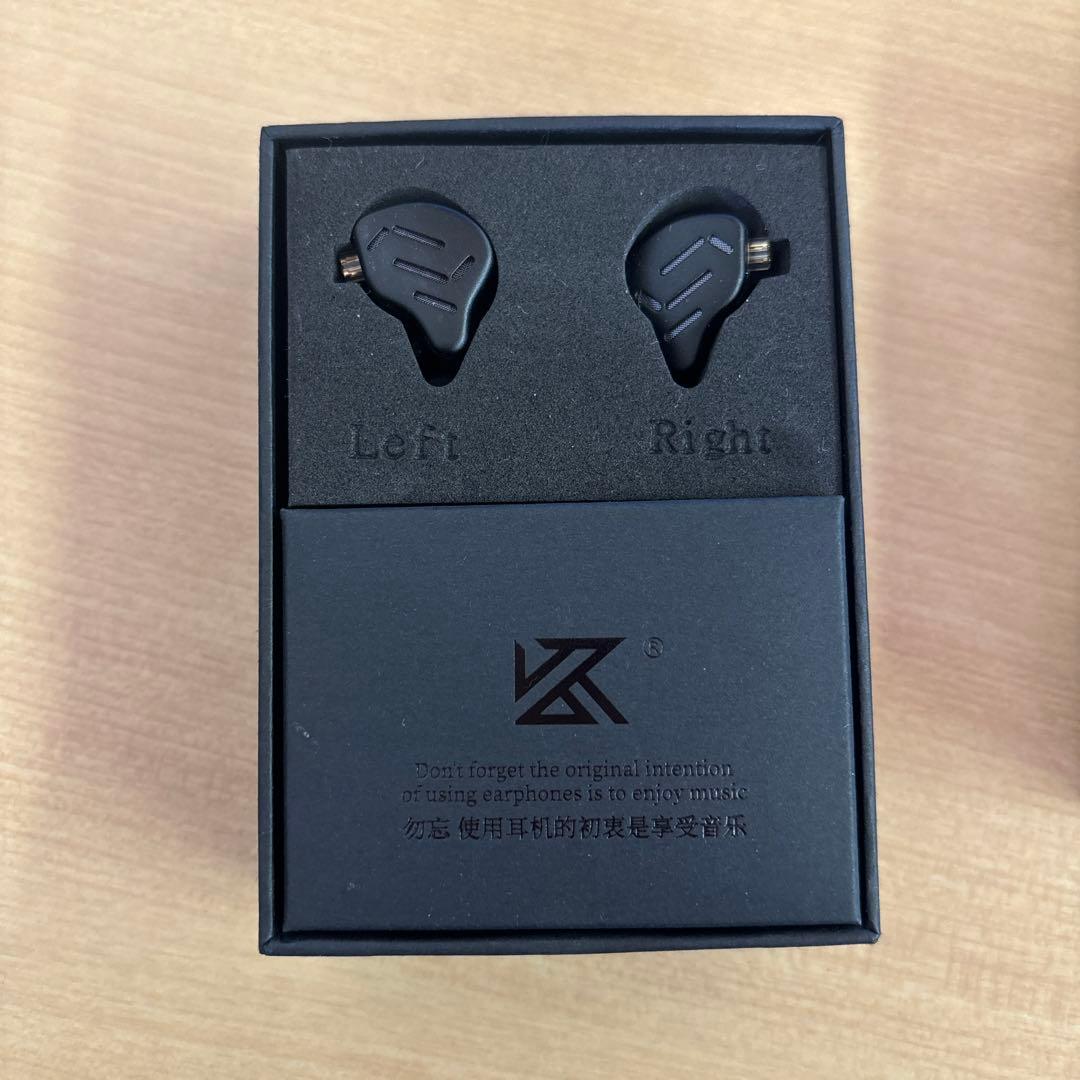 ●KZ ZAX メタルヘッドセットHiFiベースイヤホンイヤモニターヘッドホン