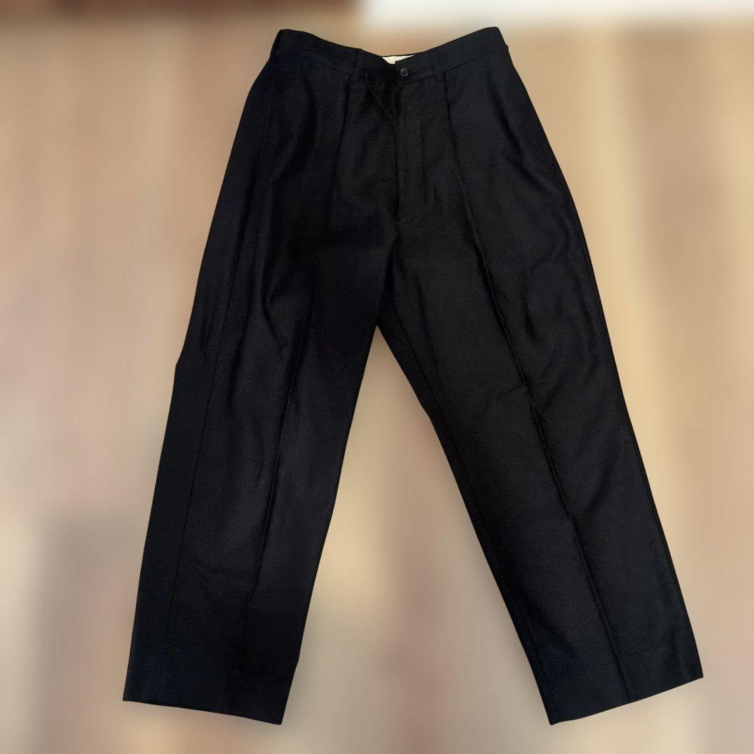 パンツ blurhms Broken Cloth Curve Front Slacks