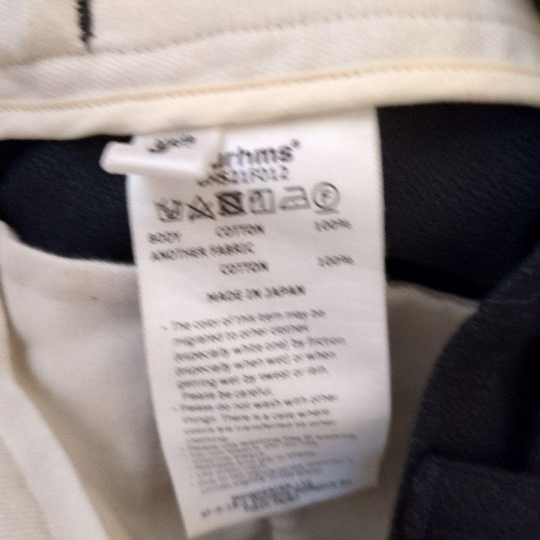 パンツ blurhms Broken Cloth Curve Front Slacks