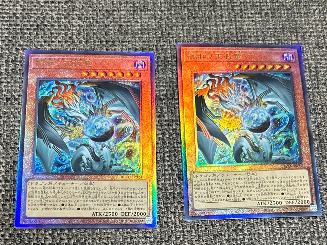 調和ノ天救竜　レリーフ　2枚