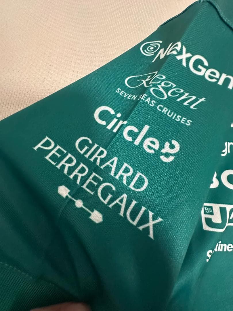 25 年モデル アストンマーティン F1 チーム オフィシャル POLO シャツ