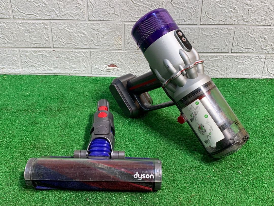 Dyson ダイソンスティッククリーナー本体 グレーとパープル SV21