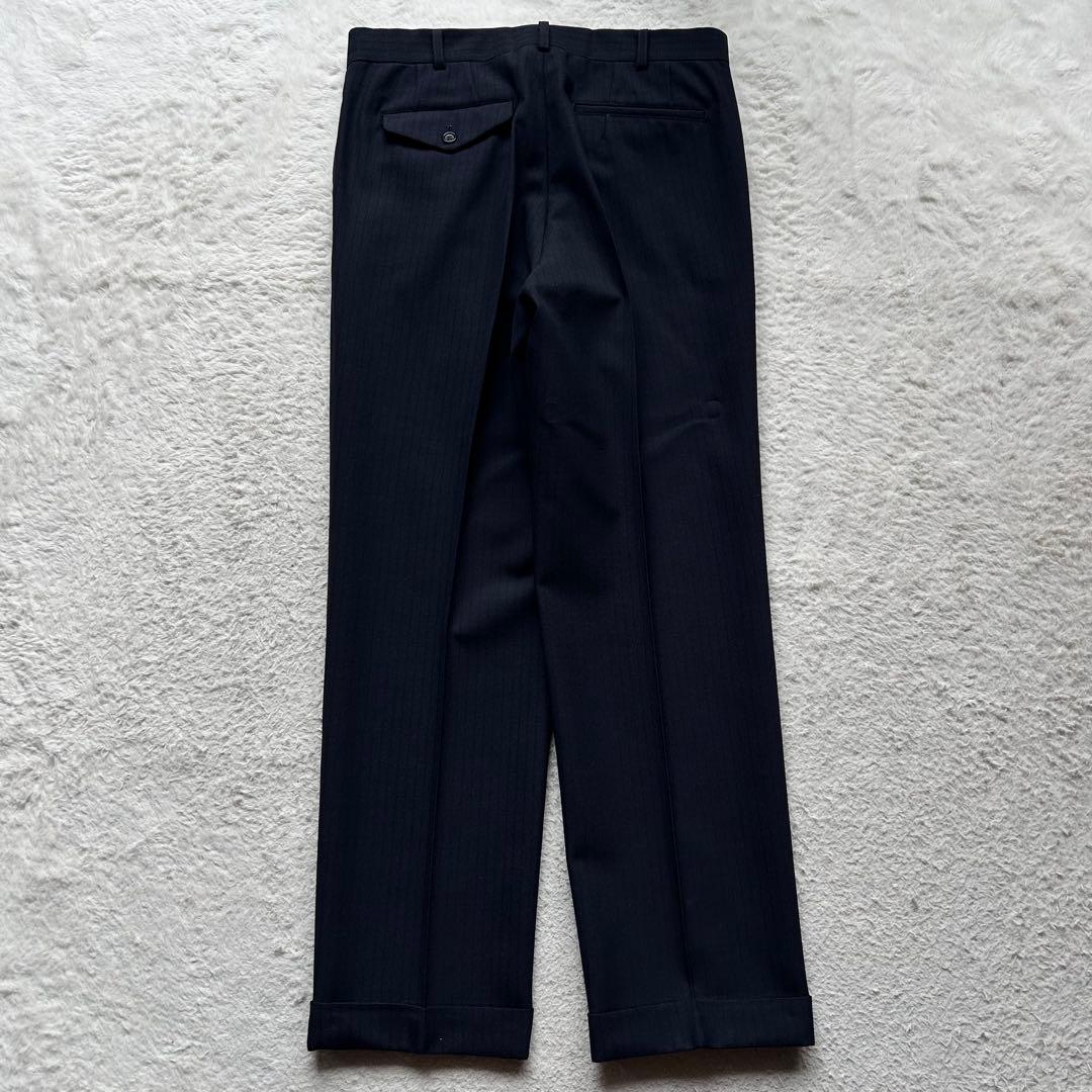 美品✨コムデギャルソンオムドゥ スーツ モヘヤ混 ドット 濃紺 S AD2016