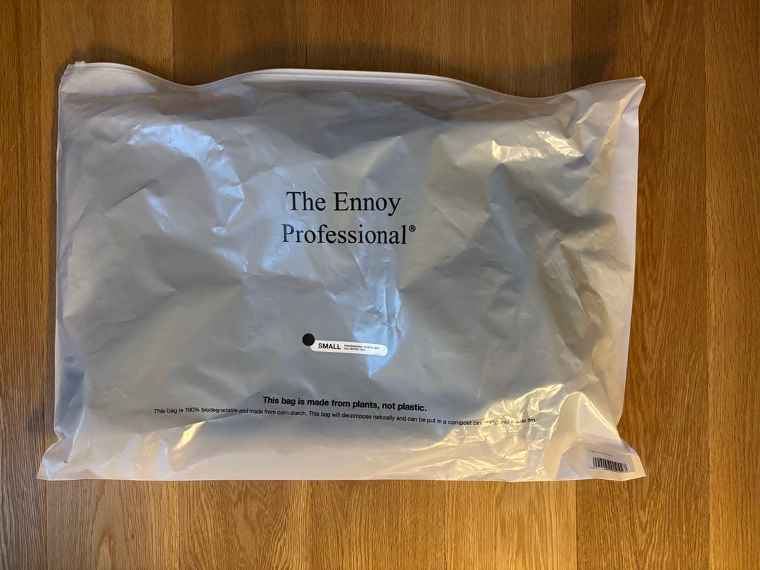 トップス ENNOY PROFESSIONAL FLEECE VEST BLACK S