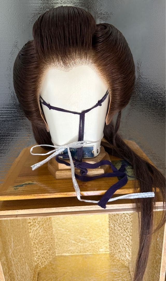 大衆演劇 鬘 ブラウン