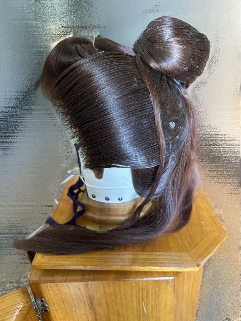 大衆演劇 鬘 ブラウン