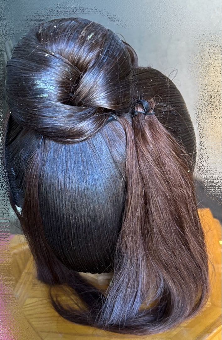 大衆演劇 鬘 ブラウン