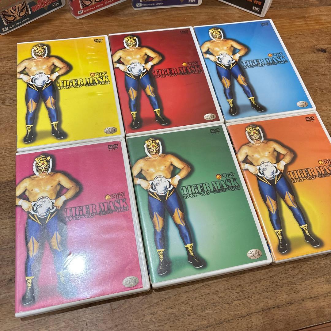 初代タイガーマスク　DVD VHS Video 猛虎伝説　10本セット