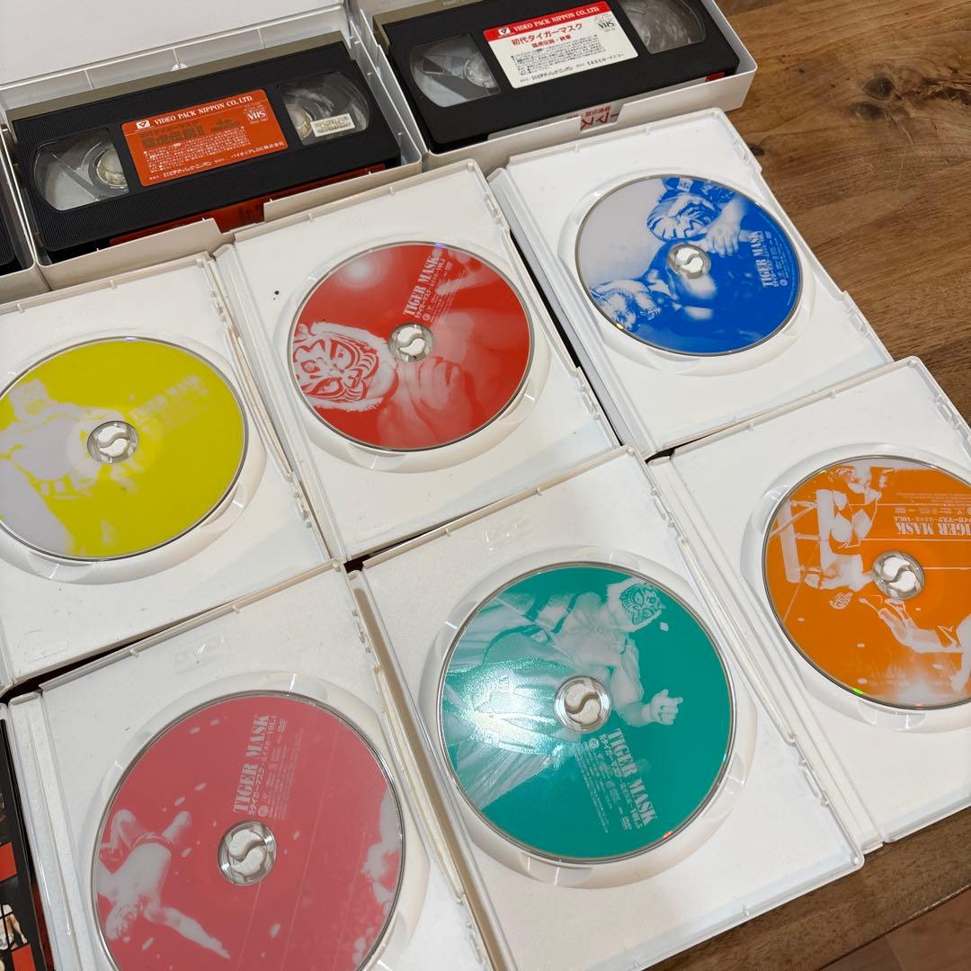 初代タイガーマスク　DVD VHS Video 猛虎伝説　10本セット