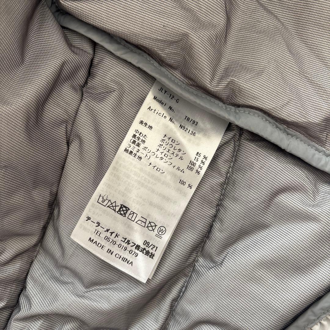 美品TAYLORMADE グレー ダウンジャケット