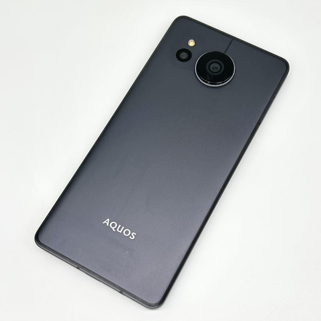 即配【良品】SBM◯ AQUOS sense7 plus 128GB ブラック